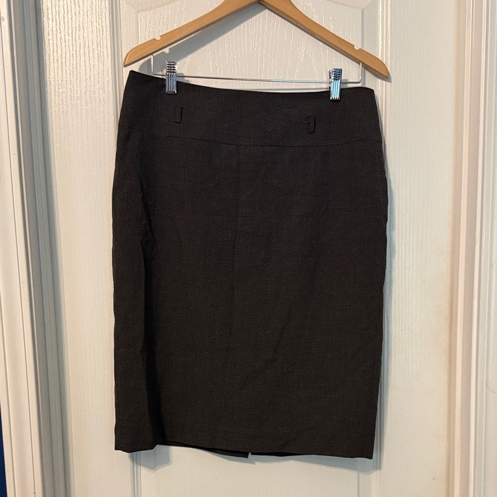 Apt. 9 Dark Gray Pencil Skirt